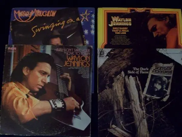 Waylon Jennings-Murray McLauchlan-albums