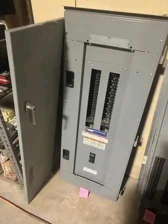 Square D 225A panel board with breaker kit and door.  Make offer!