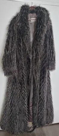 VTG Costello Fur Costume Large Tall Coat Heavy Movie Film Prop Huge