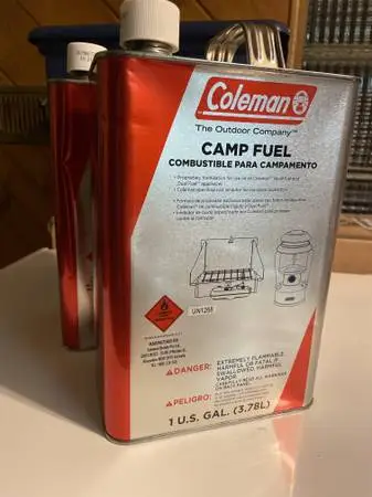 NEW Coleman fuel white gas 1 gallon can