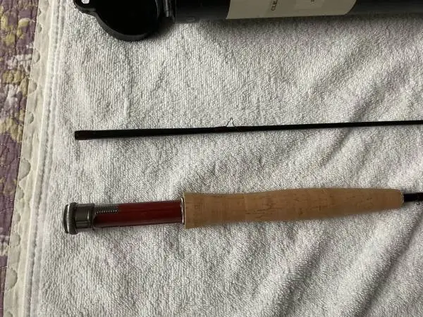 Fly rod orvis clearwater classic series model 865-2 mid flex 6.0 new not used w
