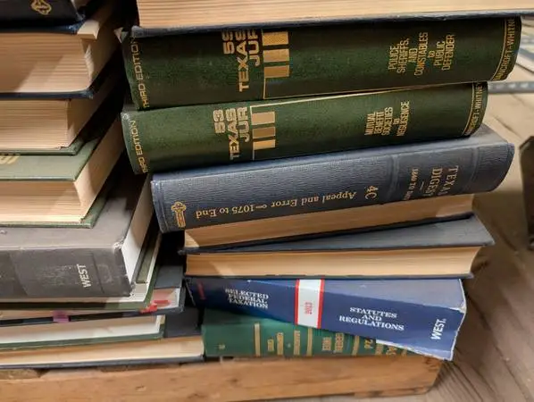 Texas Law Books, Texas Jurisprudence, Texas Digest