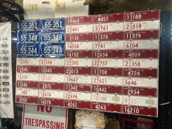 WANTED: Park County license plates & Collectibles
