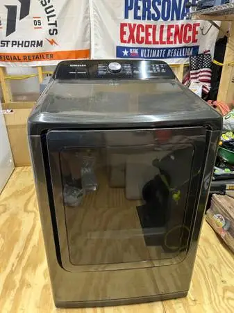 SAMSUNG ELECTRIC DRYER.