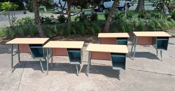 Mid Century Modern School Desks Childrens School Desks