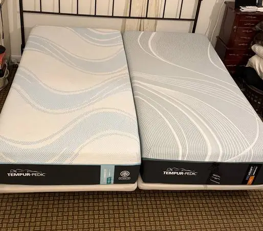 New TEMPURPEDIC Medium/Firm Bed Mattresses