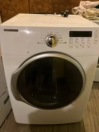 Glass front dryer guaranteed and delivery is available