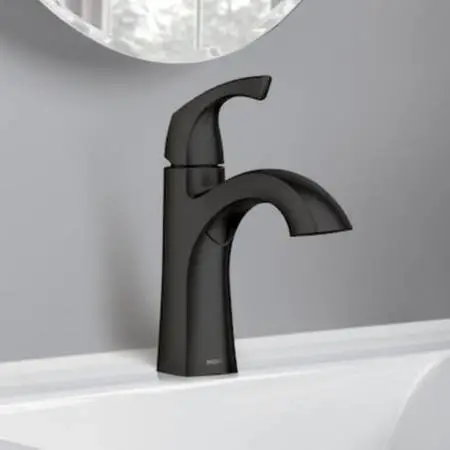 WaterSense High-arc Handle Bathroom Sink Faucet