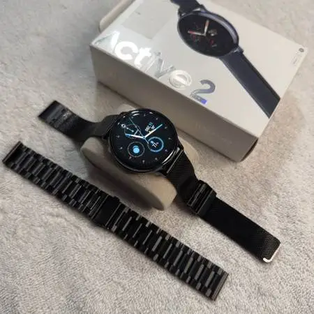 Samsung Galaxy Watch Active 2 (44mm LTE) Stainless Steel : Workouts to