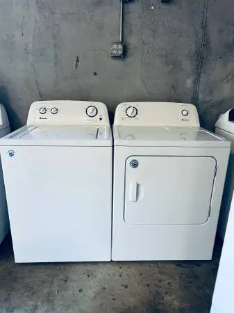 AMANA WASHER AND DRYER