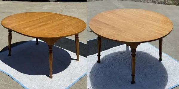 Cushman Colonial Solid Maple Round Drop-Leaf Dining Table Style #6240