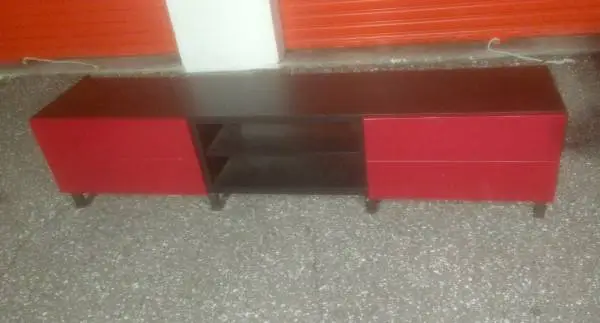 2 Very Nice Contemporary Long Low TV/Entertainment Stands