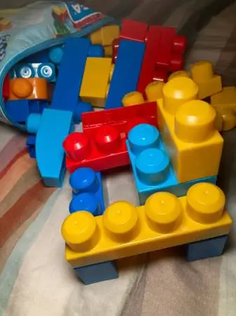 MEGA BLOKS Mattel First Builders Building Toy Blocks