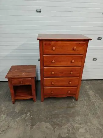 Dresser with Nightstand