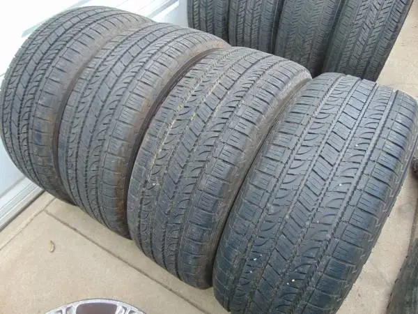4 Used 275 50 21 Yokohama Geolandar H/T G056 Tires *11/32nds*70K*2022*
