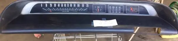 1964 Chevy Impala Bel Air Biscayne instrument cluster with Air Cond