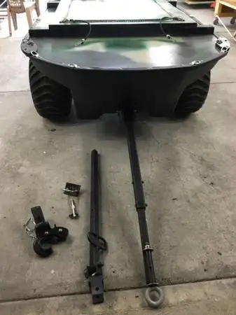 Custom Argo Amphibious Tandem Trailer With Pintle Hitch System