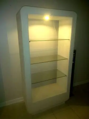 Wall Units, Or Open Curio Contemporary Shelving Units/Hutches