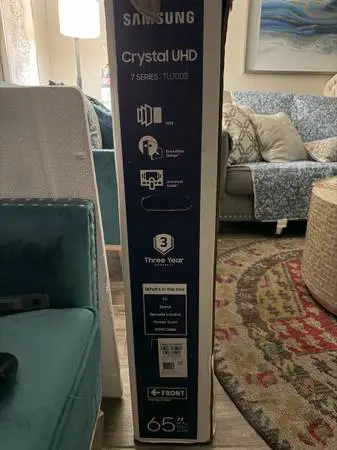 (2) Samsung 65” Smart TV’s - NEW Led Crystal Uhd