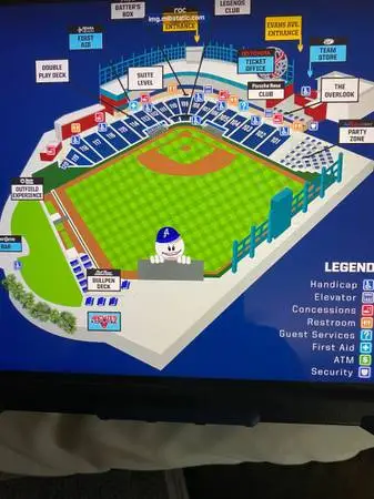 reno aces **front row tickets in section 105