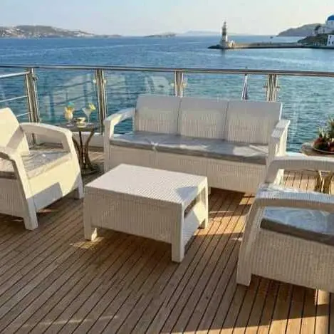 new outdoor patio set