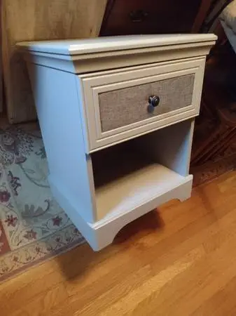 Brand new lite blue night stand