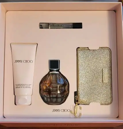 NEW JIMMY CHOO Womans 4-Pc. Signature Eau de Parfum Gift Set