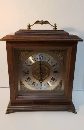 Vintage Bulova Mantel Clock, Temple University