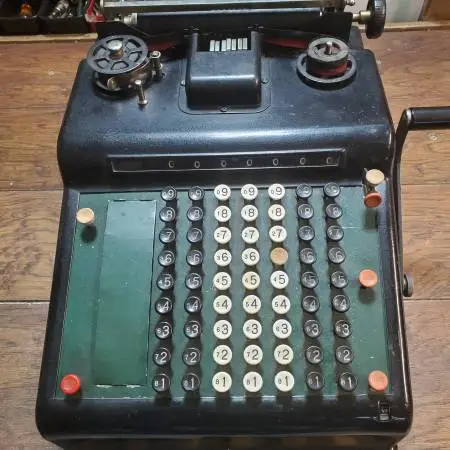 Vintage RC Allen adding machine