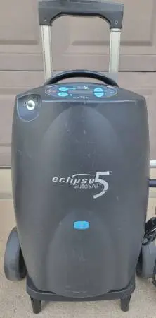 Eclipse 5 Portable Oxygen Concentrator CAIRE SeQual 1367 Hours