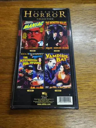 Vintage horror movies
