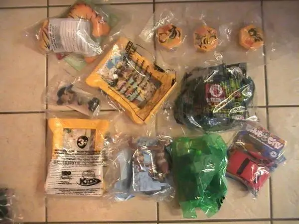 Large Vintage Lot of McDnlds/Burger Kg toys - new -REDUCED PRICES