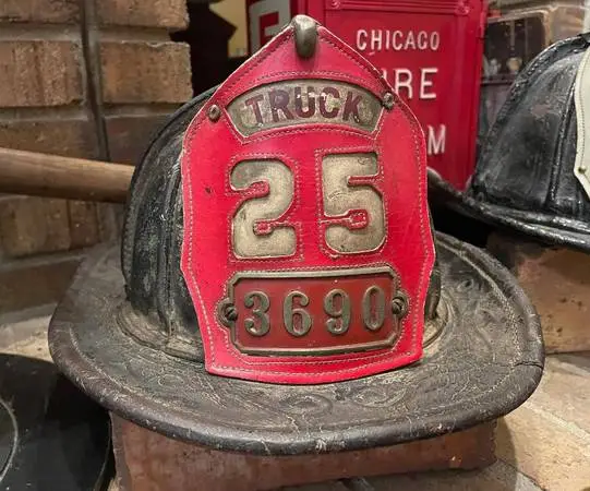 WANTED - LEATHER FIRE HELMET AND OTHER OLD FIREMAN ITEMS CHICAGO
