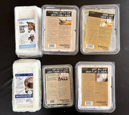 Soap making supplies