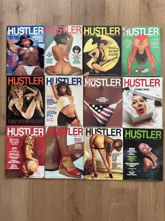 LolHustler magazine the complete year 1976 in Mint condition