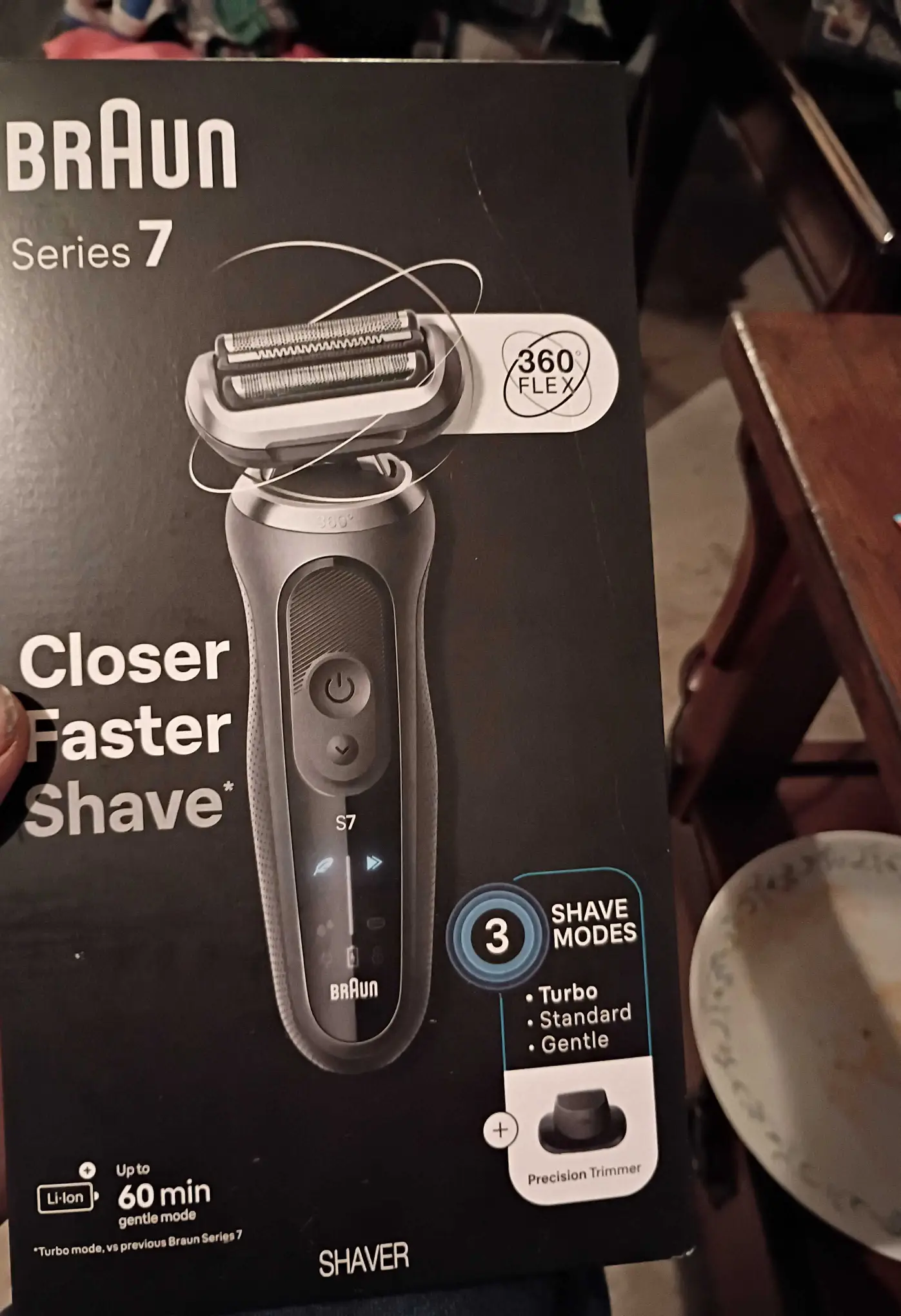 Braun series 7 mens electric shaver
