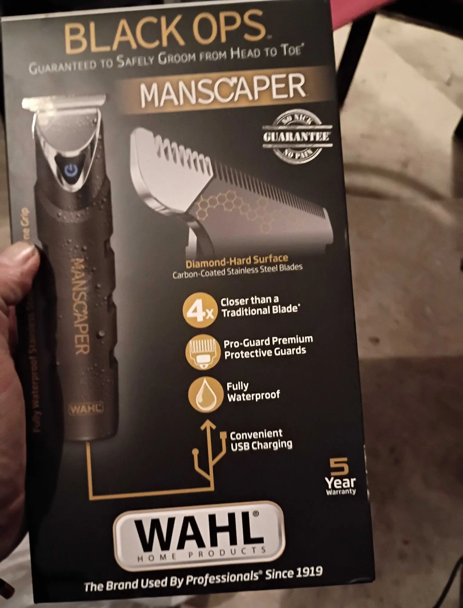 wahl black opps  manskaper