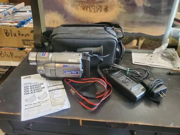 JVC vhs-c camcorder