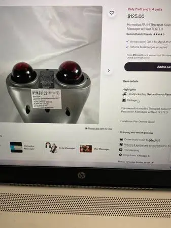 HOMEDICS MASSAGER - GREAT CONDITION.