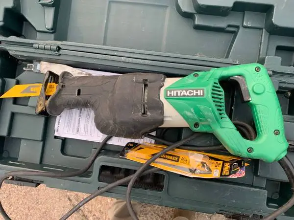 Hitachi CR 13V2 Reciprocating Sawzall