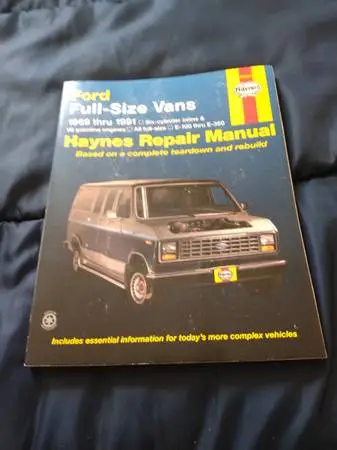 1969-91 Ford E Series Van Repair Manual