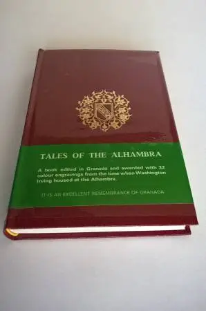 Tales of the Alhambra book Washington Irving near mint condition 1973