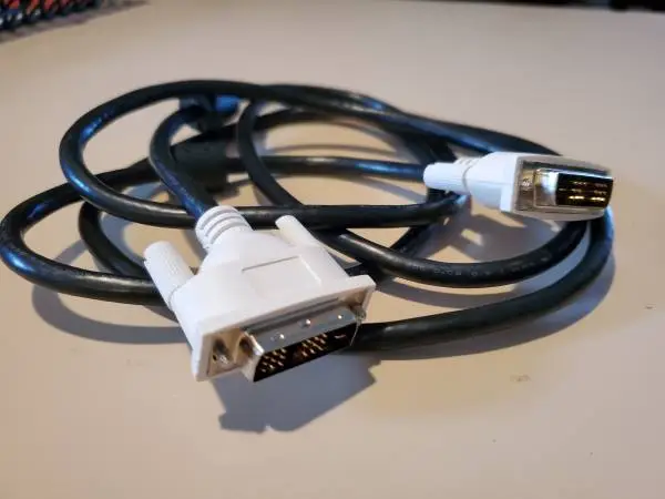 Computer monitor cables
