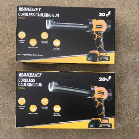 NEW!!! (2) Cordless 20v Caulk Guns