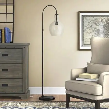 Arched floor lamp wayfair 70 inches