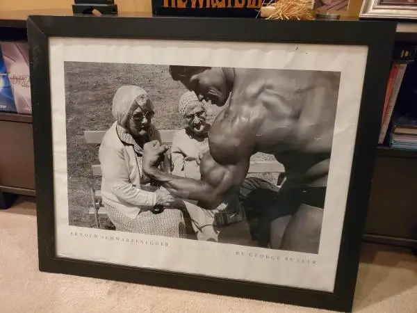 Vintage Arnold Schwarzenegger poster