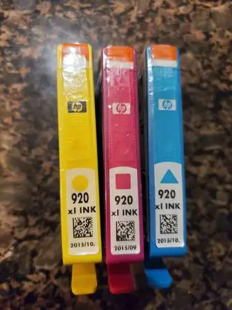 Hp 920 xl ink cartridges