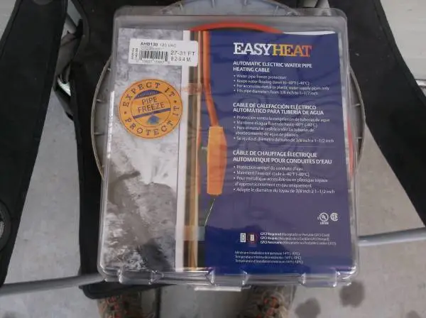 Heat cable, Rubber cove base