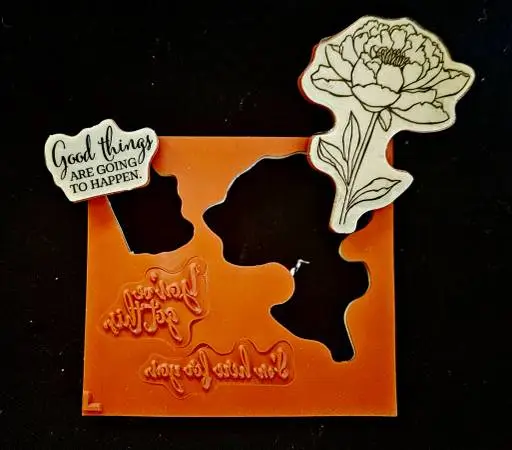 Stampin Up: Youve Got This Rubber Stamp Set