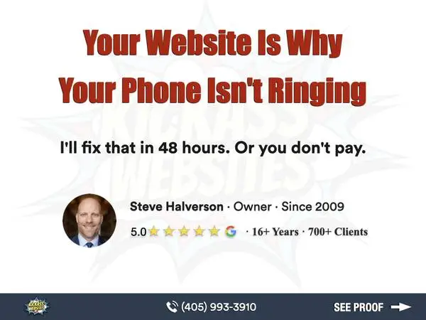 ⚡ Phone Not Ringing? I Build Sites That Bring Calls In 🏁